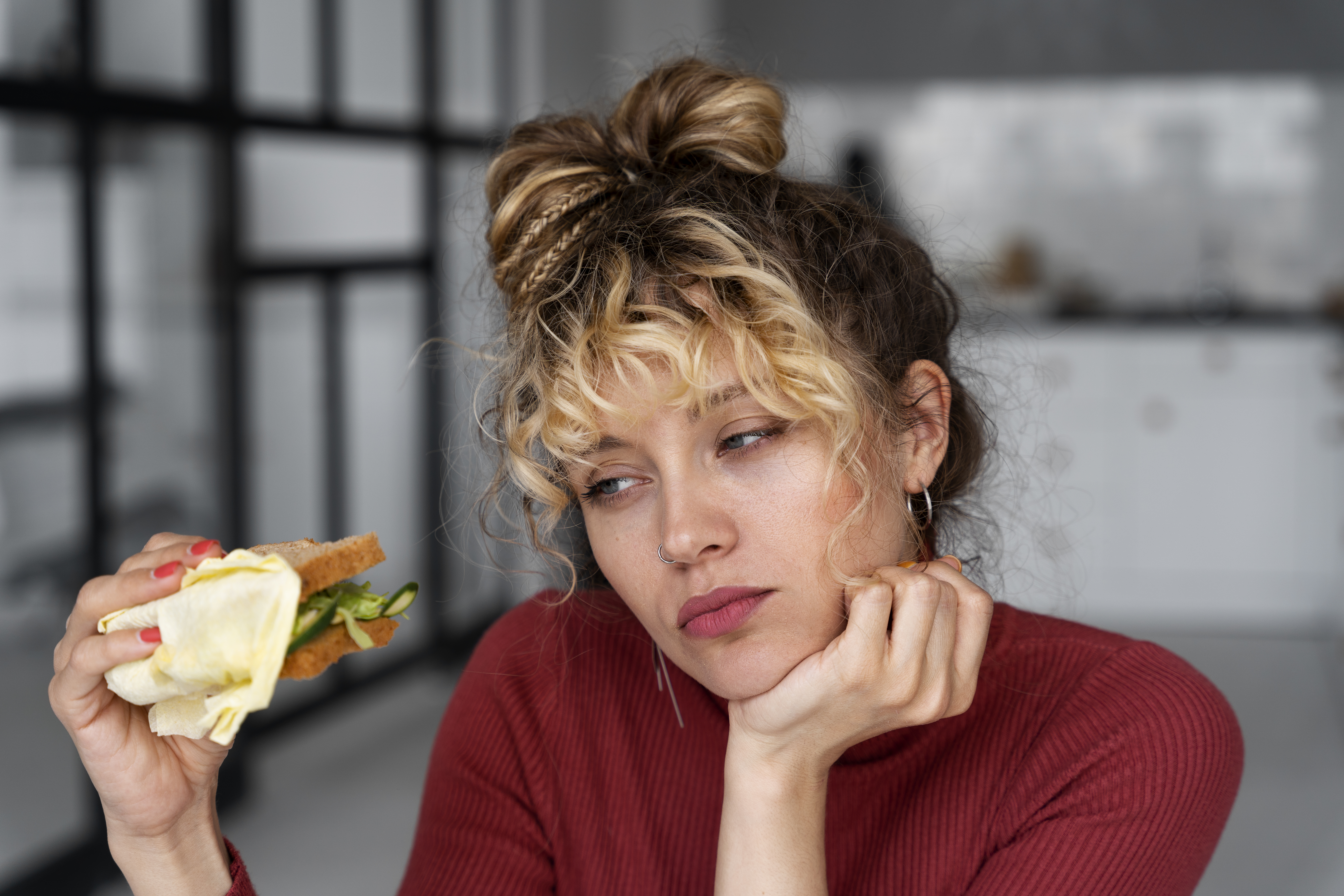 Why snacking might occur during perimenopause or post-menopause